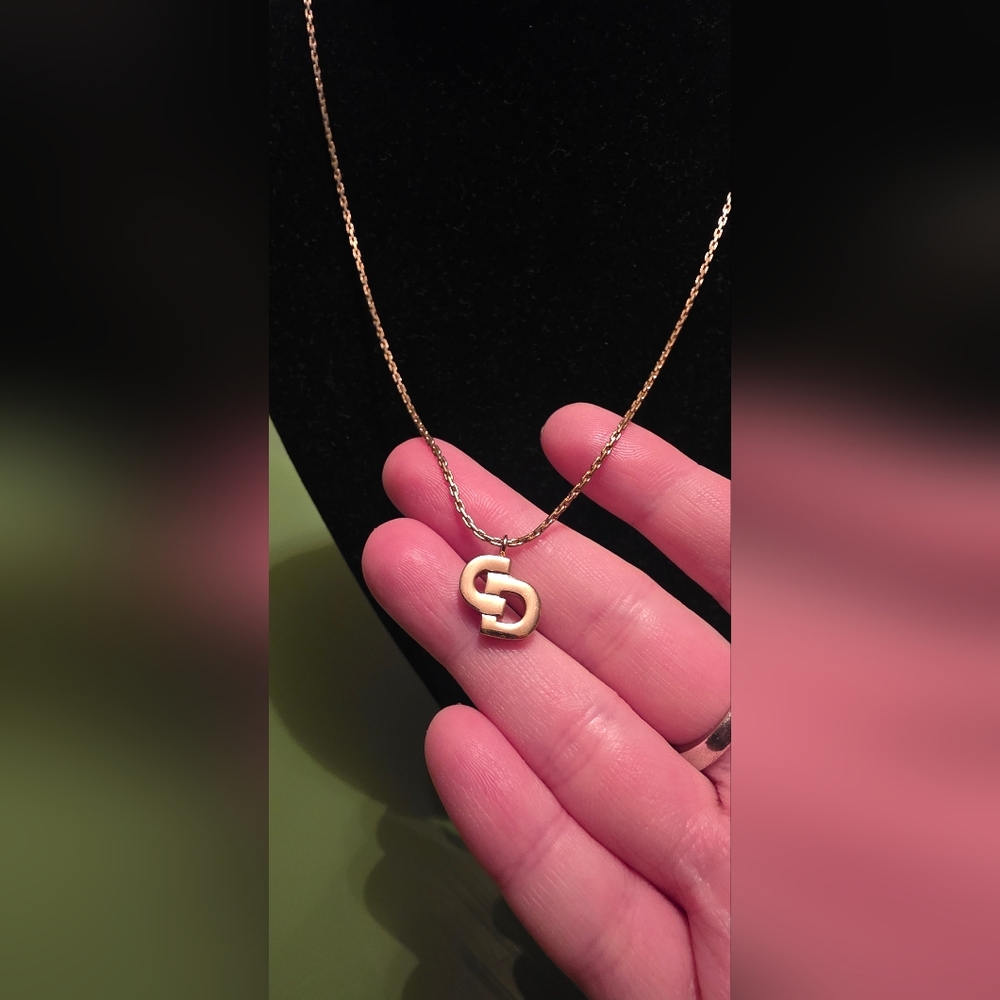 Christian Dior Initial Necklace - Picture 2 of 5